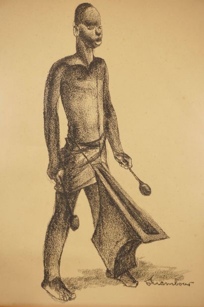 Auguste Mambour (1896-1968). Non signée....