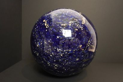 Sphère bleu 