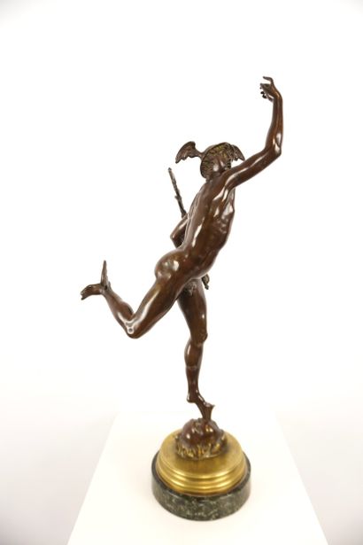 Jean de Bologne. D'après. Sculpture en bronze...