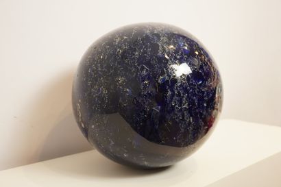 Sphère bleu 