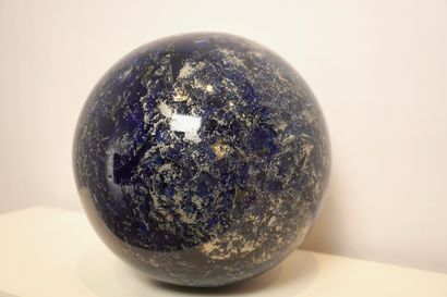 Sphère bleu 
