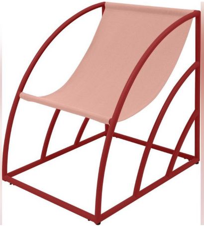 MAKE MY LEMONADE Monoprix.
Transat en métal...