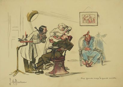 Gaston Hoffmann (1883-1960). Gravure 