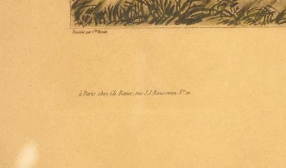 Carle VERNET (1758-1836). Gravure. Route...