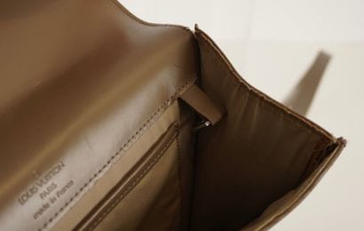 Louis Vuiton. Ramatuelle cob leather bag....