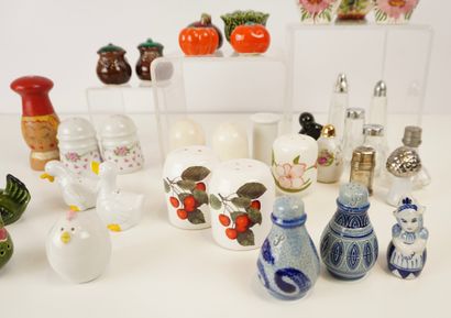 Set of salt and pepper shakers