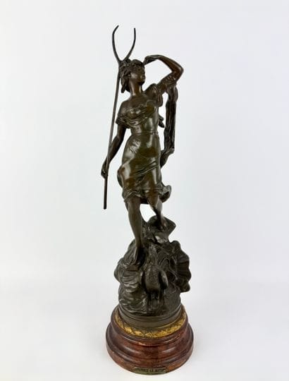 Rousseau. 
Rêverie du matin.
Sculpture en...