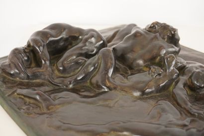 Aimé-Jules Dalou (1838-1902). Sculpture en...