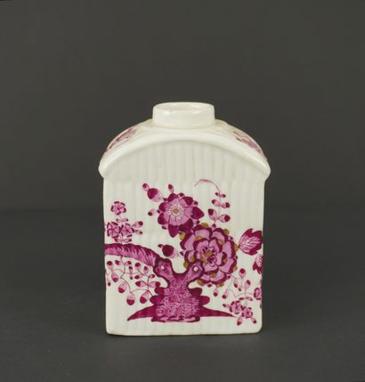 Meissen. Pot à tabac en porcelaine ou boîte...