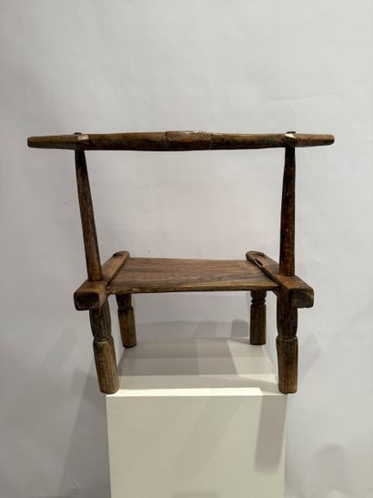 Petite chaise tribale, Baoulé Isango.
Dimensions...