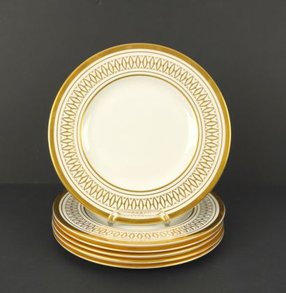 CARTIER. Cartier dinner service. White and...
