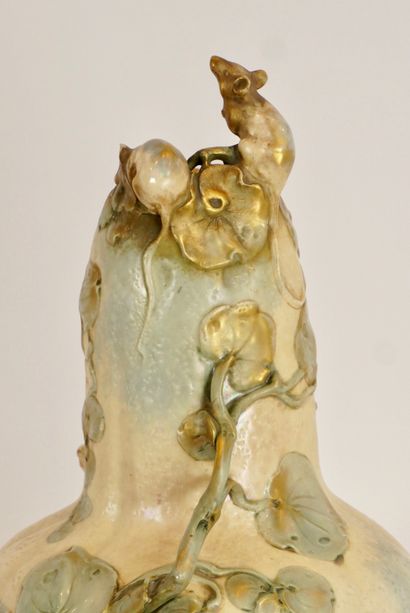Amphora, Austria, Austria. Large gourd-shaped...