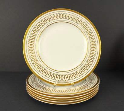 CARTIER. Cartier dinner service. White and...