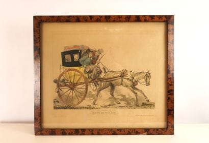 Carle VERNET (1758-1836). Gravure. Route...