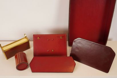 Delvaux. Maroquinerie et Cuir. Garniture...
