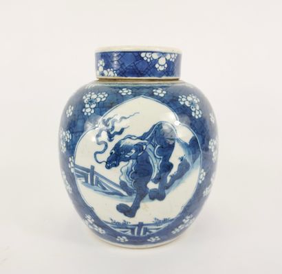 Chine XIXe.
Jarre ou pot à gimgembre
Pot...