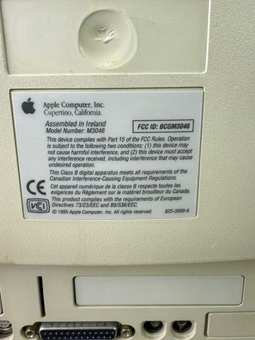 APPEL Computer. Mac computer by APPEL.
Macintosh...