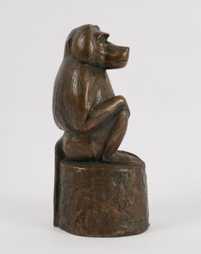 Neugebauer Rudolf (1892-1961). Singe en bronze...