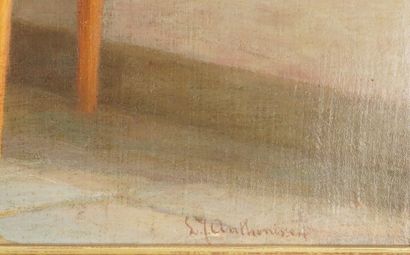 Anthonissen Joseph (1849-1913). Oil on canvas....