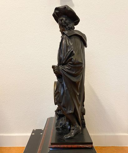 Spectacular regule clock or mantel clock,...