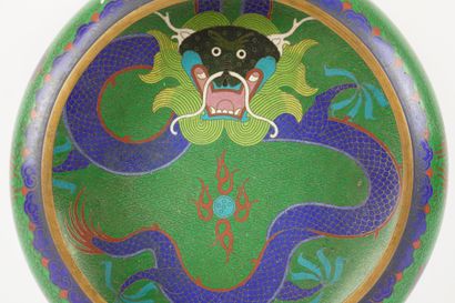 China, late 19th/early 20th century. Cloisonné...