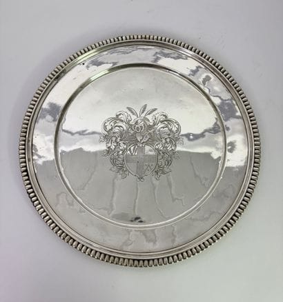 Silver platter. Liege.
Liege silverware....