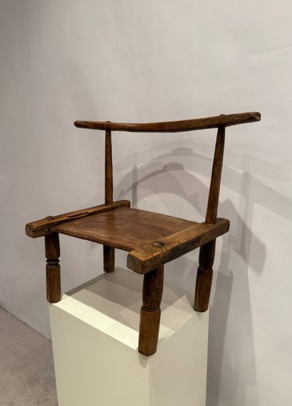 Petite chaise tribale, Baoulé Isango.
Dimensions...