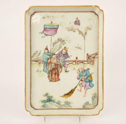 China late 18th century.
Small rectangular...