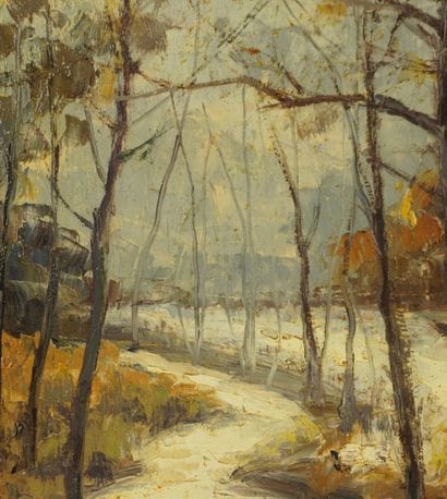 Dieudonné Jacobs (1882-1967). Paysage au...