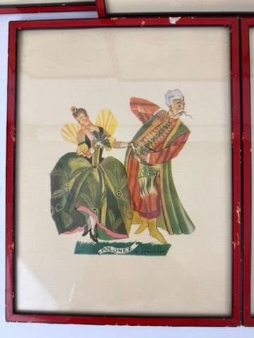 Multiple prints. 7 reproductions of Slavonic...