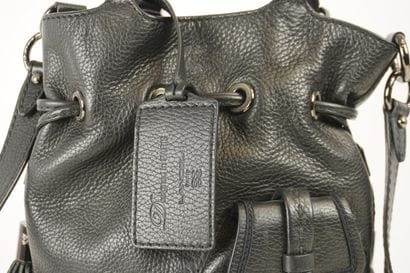 Lancel. Small handbag with shoulder strap....