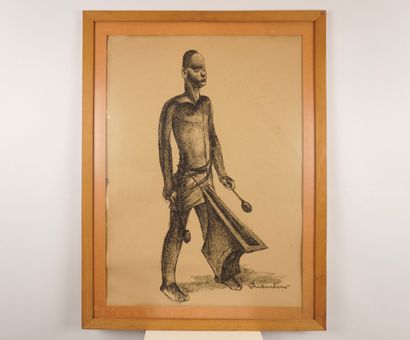 Auguste Mambour (1896-1968). Unsigned. Lithograph....