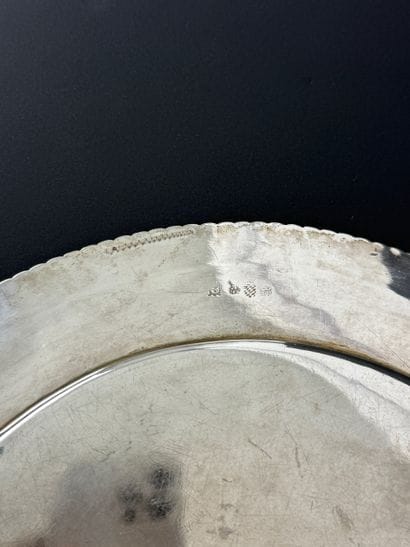 Silver platter. Liege.
Liege silverware....
