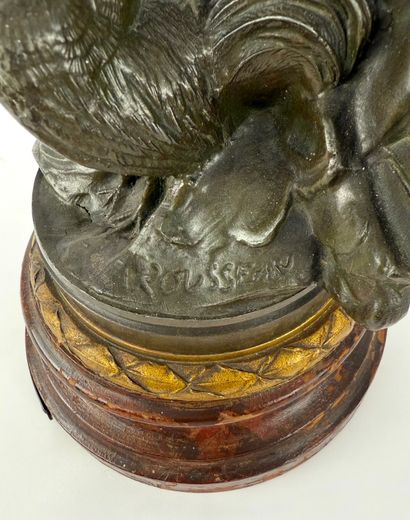 Rousseau. 
Rêverie du matin.
Sculpture en...