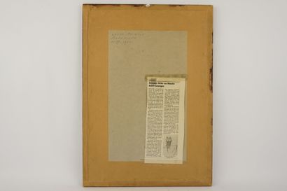 Jacques OCHS (1883-1971). Aquarelle. Signée...