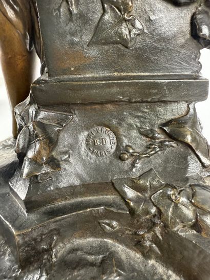 Carrier-Belleuse (1824-1887). Sculpture en...