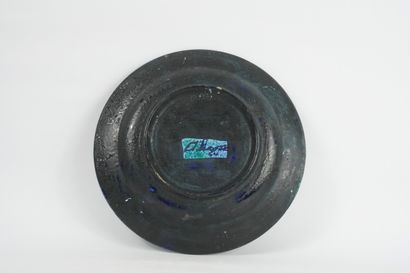 Pirotte André (né en 1927) Assiette en céramique...