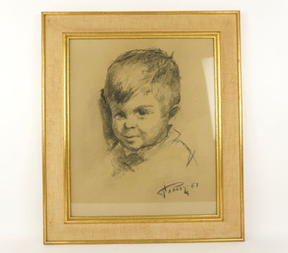 Ida PISSARD (1911-1994)
Dessin d'un enfant...
