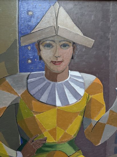 Edgard Scauflaire (1893-1960). Huile sur...