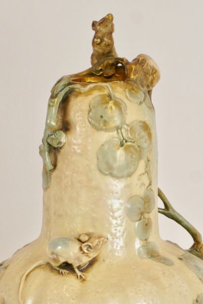 Amphora, Austria, Austria. Large gourd-shaped...
