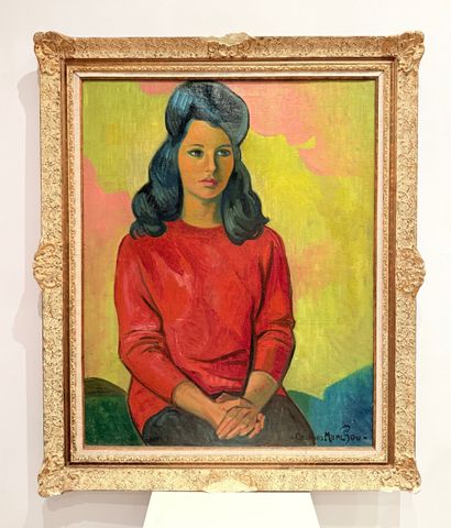 Georges MARCHOU (1898-1984). 
Peinture sur...