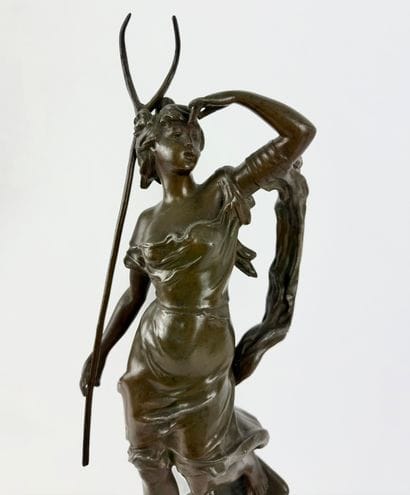 Rousseau. 
Rêverie du matin.
Sculpture en...