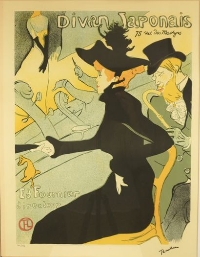 Toulouse Lautrec (1864-1901). Based on. Reproduction...