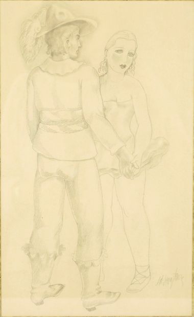 Edgard Scaufflaire (1893-1960). Dessin à...