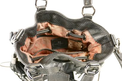 Lancel. Small handbag with shoulder strap....