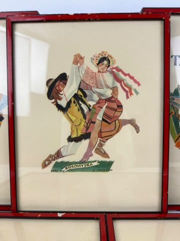 Multiple prints. 7 reproductions of Slavonic...