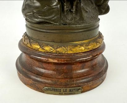 Rousseau. 
Rêverie du matin.
Sculpture en...