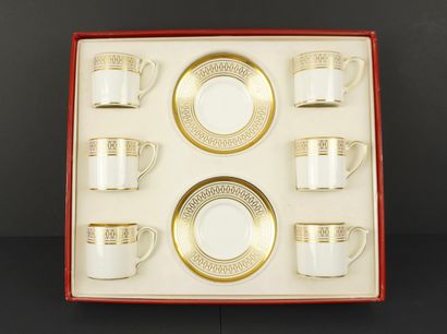 CARTIER. Cartier dinner service. White and...