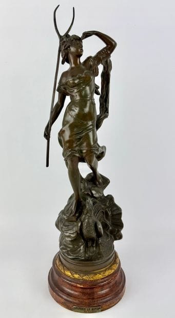 Rousseau. 
Rêverie du matin.
Sculpture en...