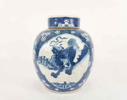 Chine XIXe.
Jarre ou pot à gimgembre
Pot...